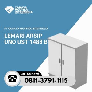 Lemari Arsip Plat Besi Uno UST 1488 B