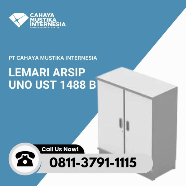 Lemari Arsip Plat Besi Uno UST 1488 B
