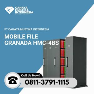 Mobile File 4 Bay Single Column Highpoint Granada HMC-4BS