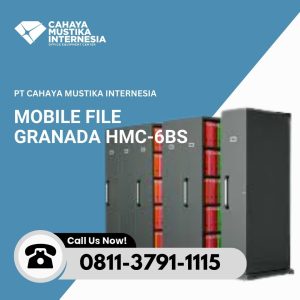 Mobile File 6 Bay Single Column Highpoint Granada HMC-6BS