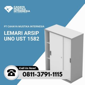 Lemari Arsip Sliding 2 Pintu Uno UST 1582