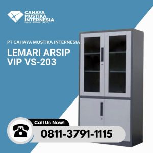 Lemari Arsip Besi 2 Pintu Vip VS-203