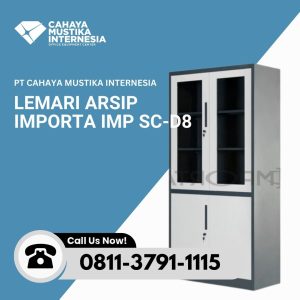 Lemari Arsip 2 Pintu Besi Importa IMP