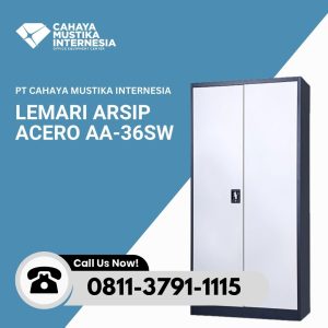 Lemari Arsip Plat Besi Acero AA-36SW