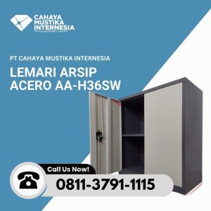 Lemari Arsip Pintu Ayun Acero AA-H36SW
