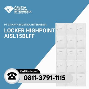 Loker Sekolah Highpoint AISL 15 BLFF