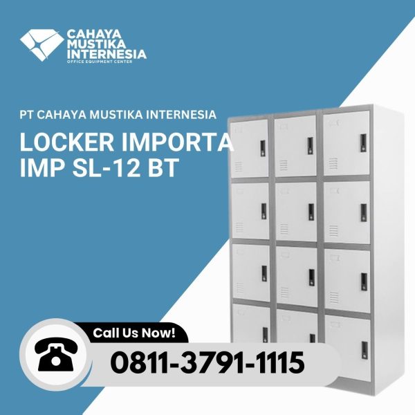 Locker Besi 12 Pintu Importa IMP SL-12