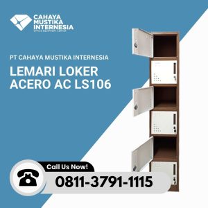 Loker Besi 6 Pintu Acero AC LS106