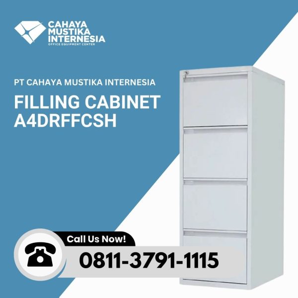 Filling Cabinet Arsip 4 Laci Highpoint A4DRFFCSH