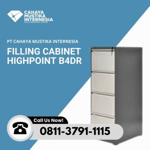 Filling Cabinet 4 Drawers Highpoint B4DR