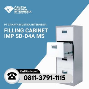 Filling Cabinet Sliding Glass Importa OKE SD-D4A MS